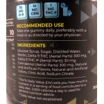 Creating Better Days THC Gummies - Black Label - Bluberry Lemonade Flavor Delta 9 + CBN + THC-P (20 servings)